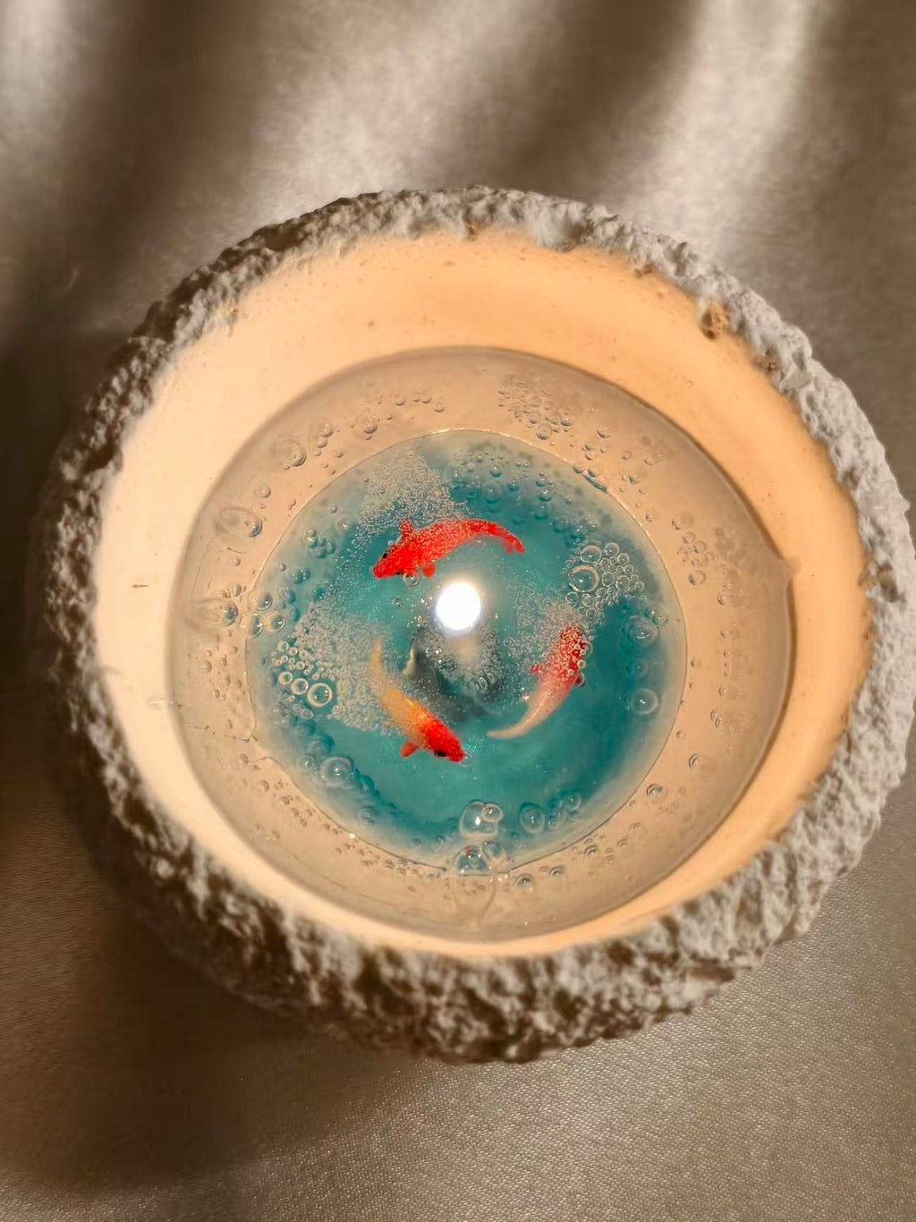 Koi Pond Candle