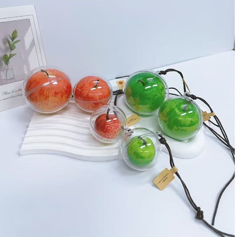 3 apples | Handmade Apple Pendant | Creative Car & Bag Charm | Unique Handmade Gift