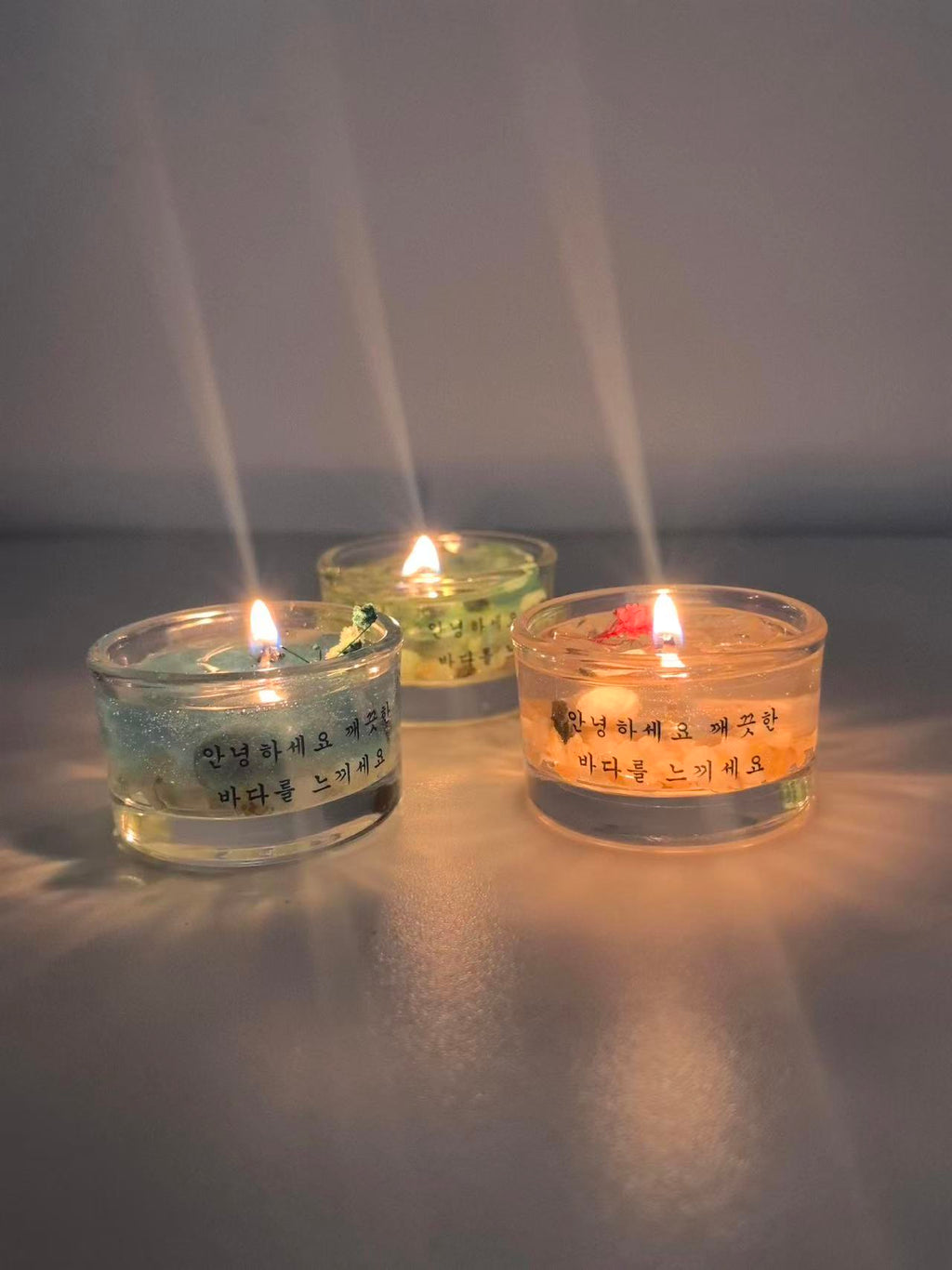 Ocean Healing Message Candle