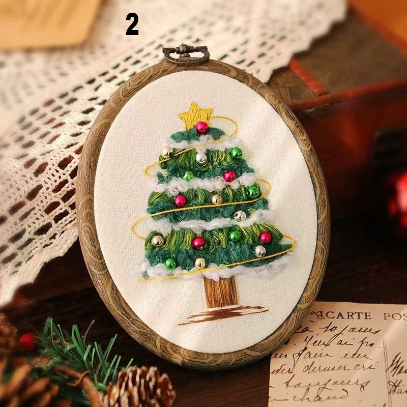 DIY Christmas Decoration Kit (Set of 2) – Handmade Craft Gift for Friends & Loved Ones