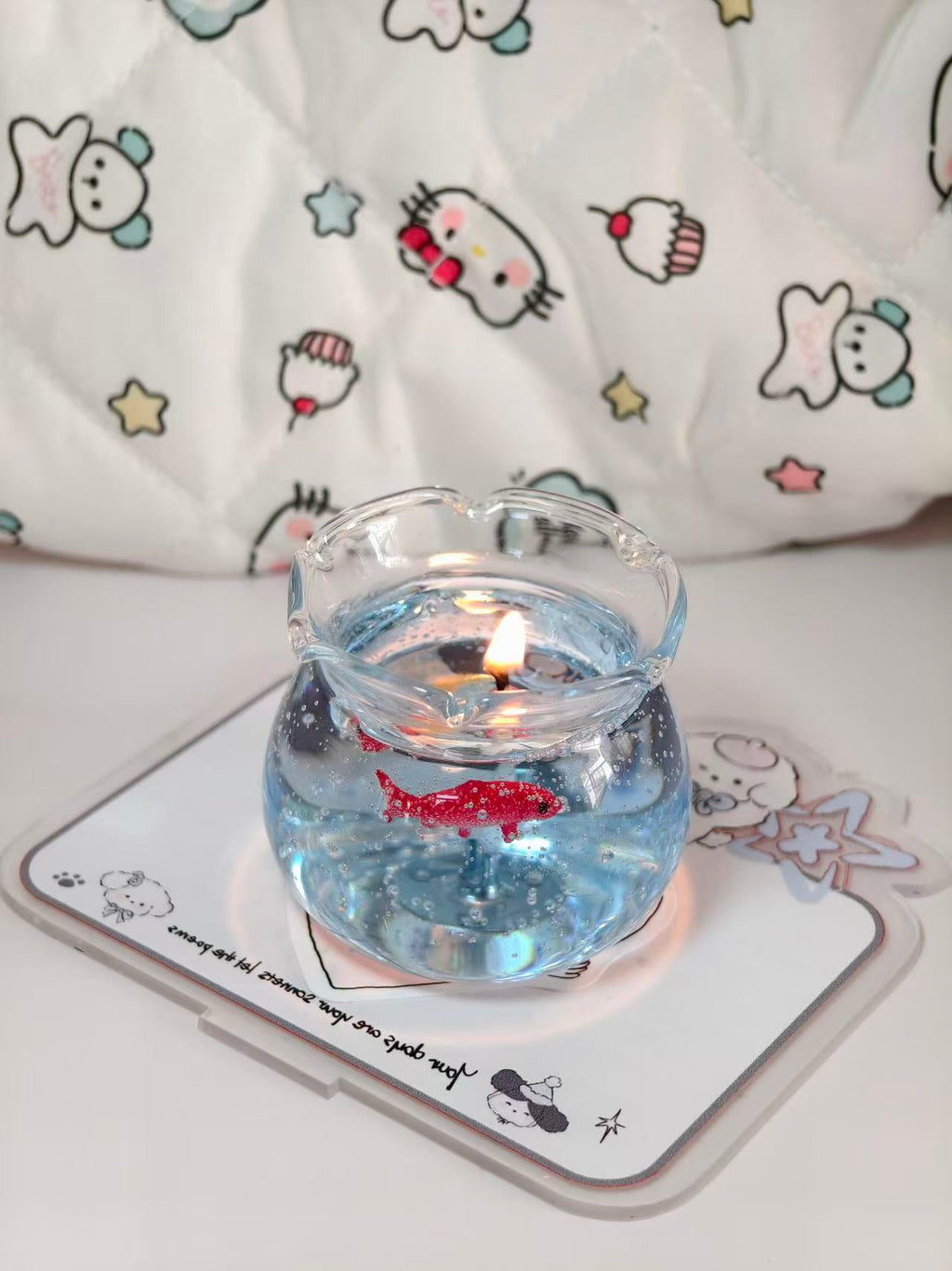 Koi fish Bowl Candle