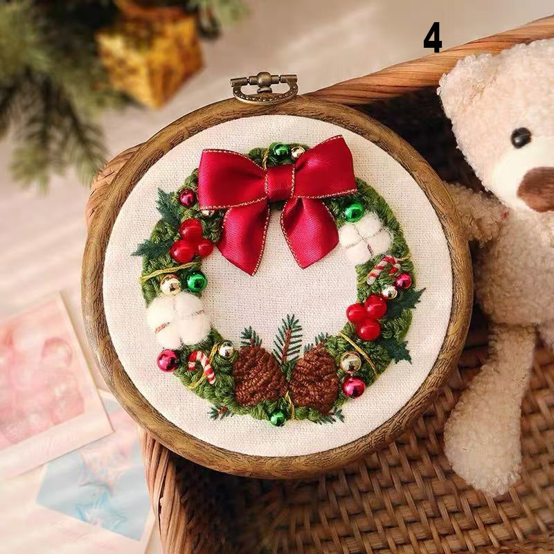 DIY Christmas Decoration Kit (Set of 2) – Handmade Craft Gift for Friends & Loved Ones