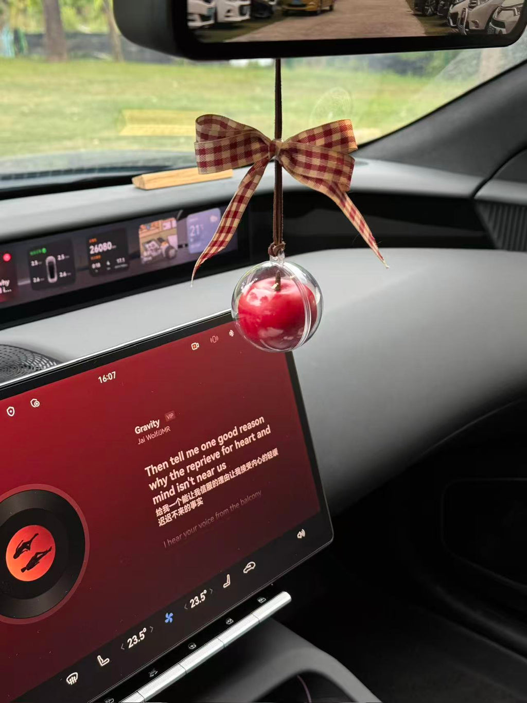 3 apples | Handmade Apple Pendant | Creative Car & Bag Charm | Unique Handmade Gift