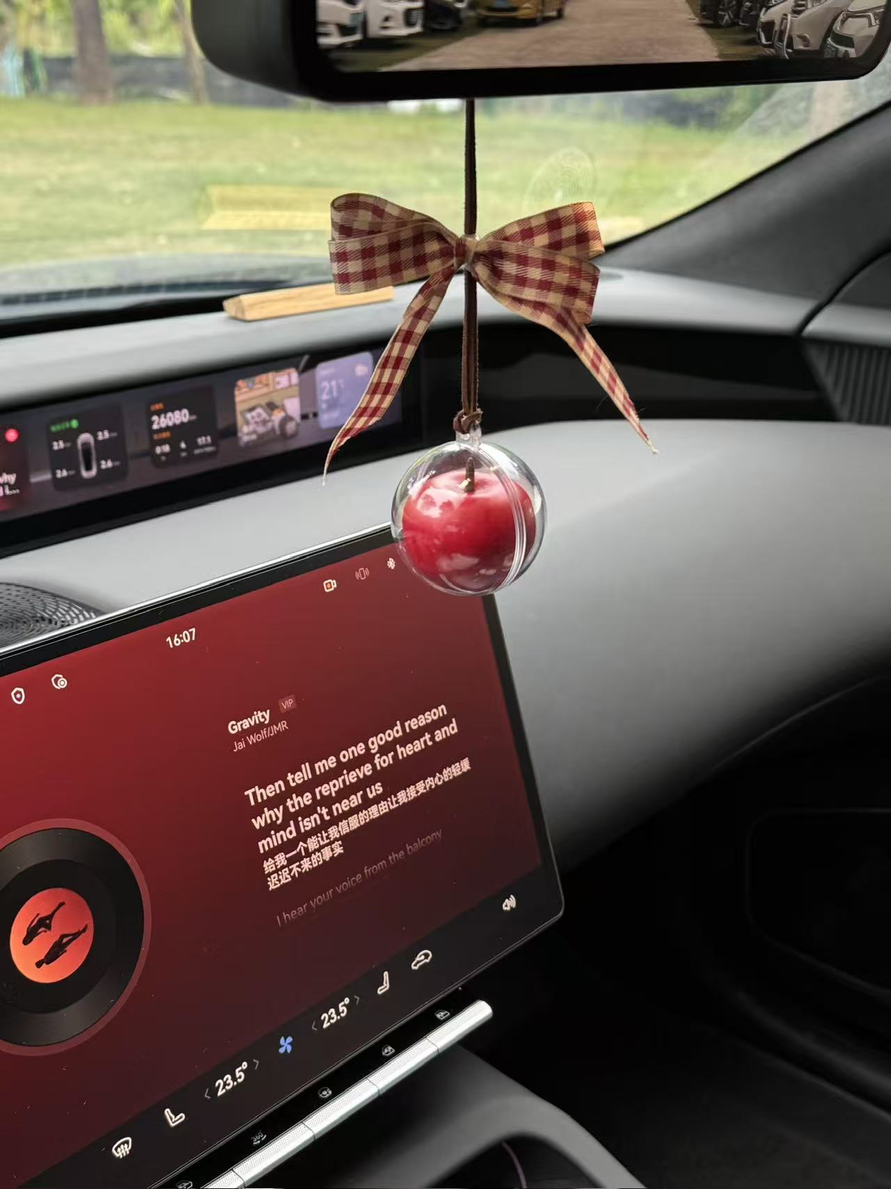 3 apples | Handmade Apple Pendant | Creative Car & Bag Charm | Unique Handmade Gift