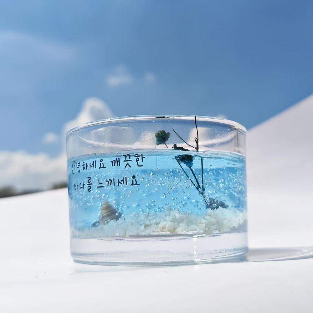 Ocean Healing Message Candle