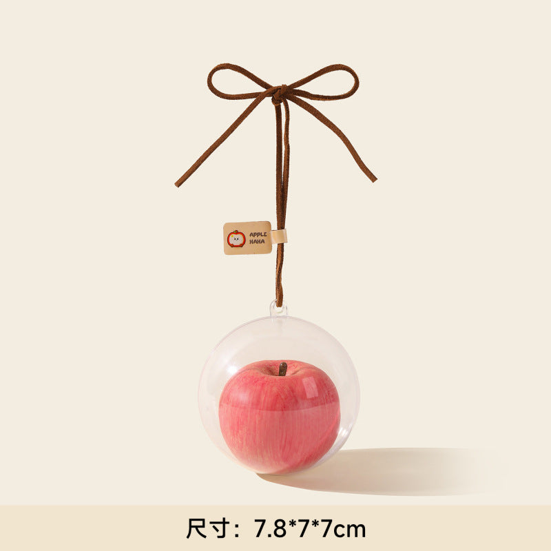 Apple Charm - Car & Bag Multi-use Hanging Ornament, Cute Gift for Bestie