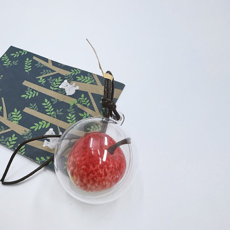 Apple Charm - Car & Bag Multi-use Hanging Ornament, Cute Gift for Bestie