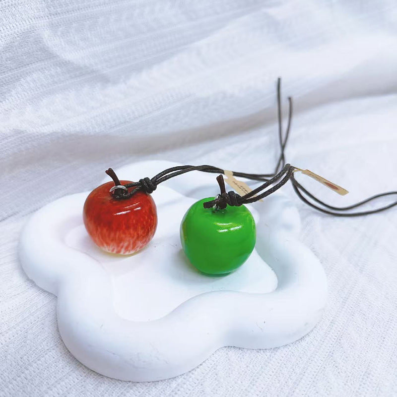 Apple Charm - Car & Bag Multi-use Hanging Ornament, Cute Gift for Bestie