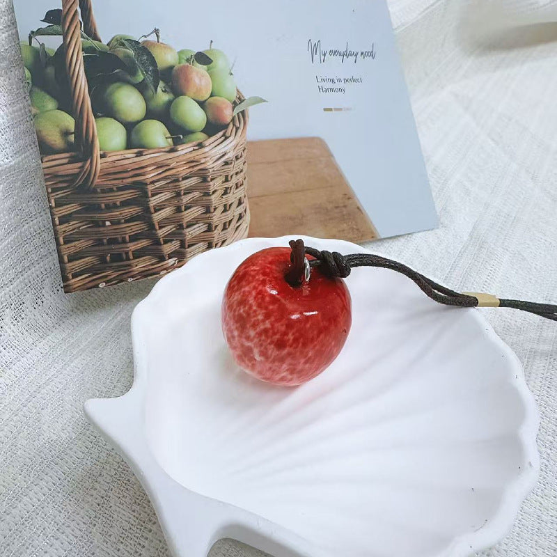 Apple Charm - Car & Bag Multi-use Hanging Ornament, Cute Gift for Bestie