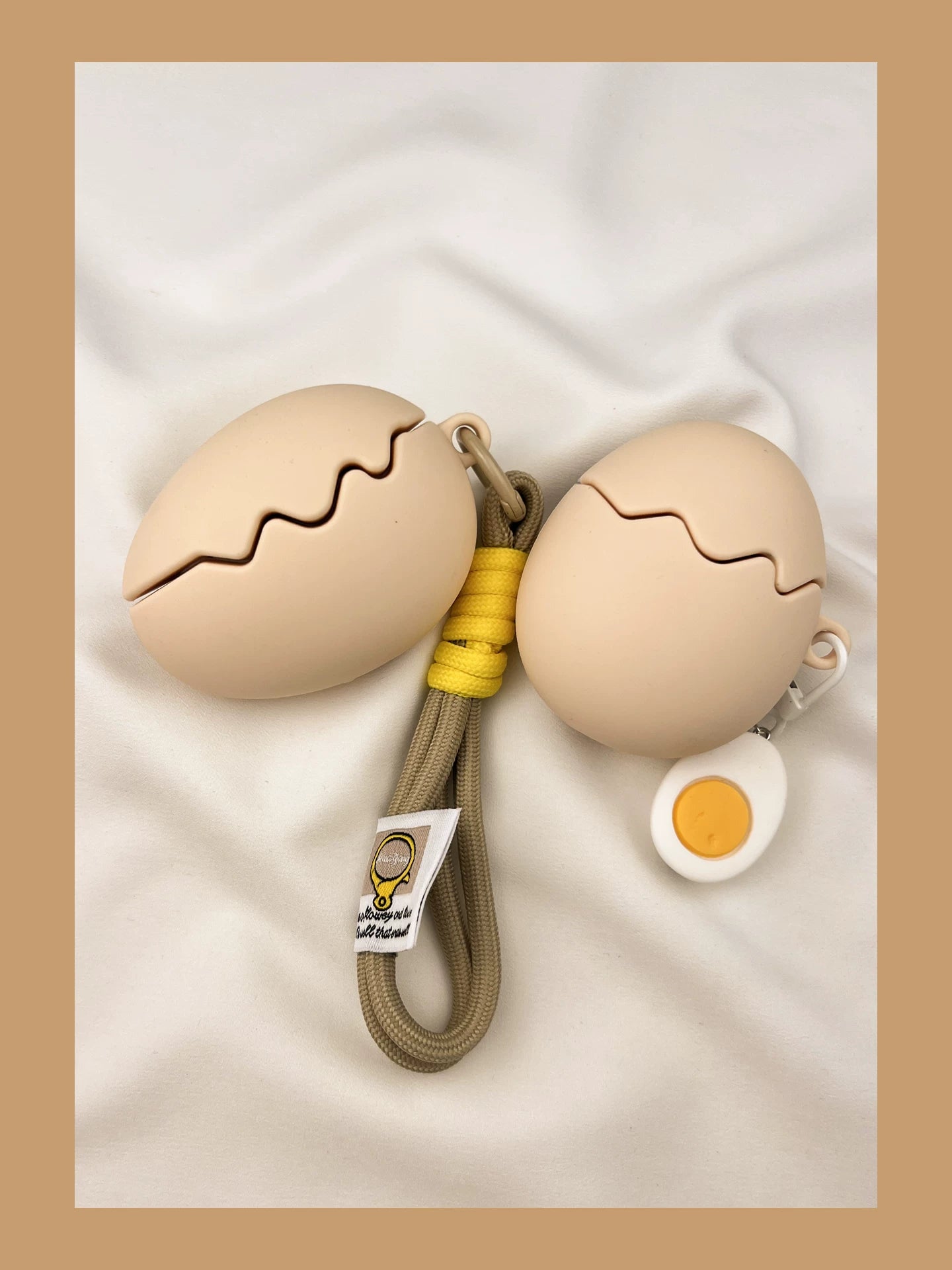 Creative Funny Egg AirPods Case for AirPods 1/2/3/4/5/Pro - Quirky Protective Cover