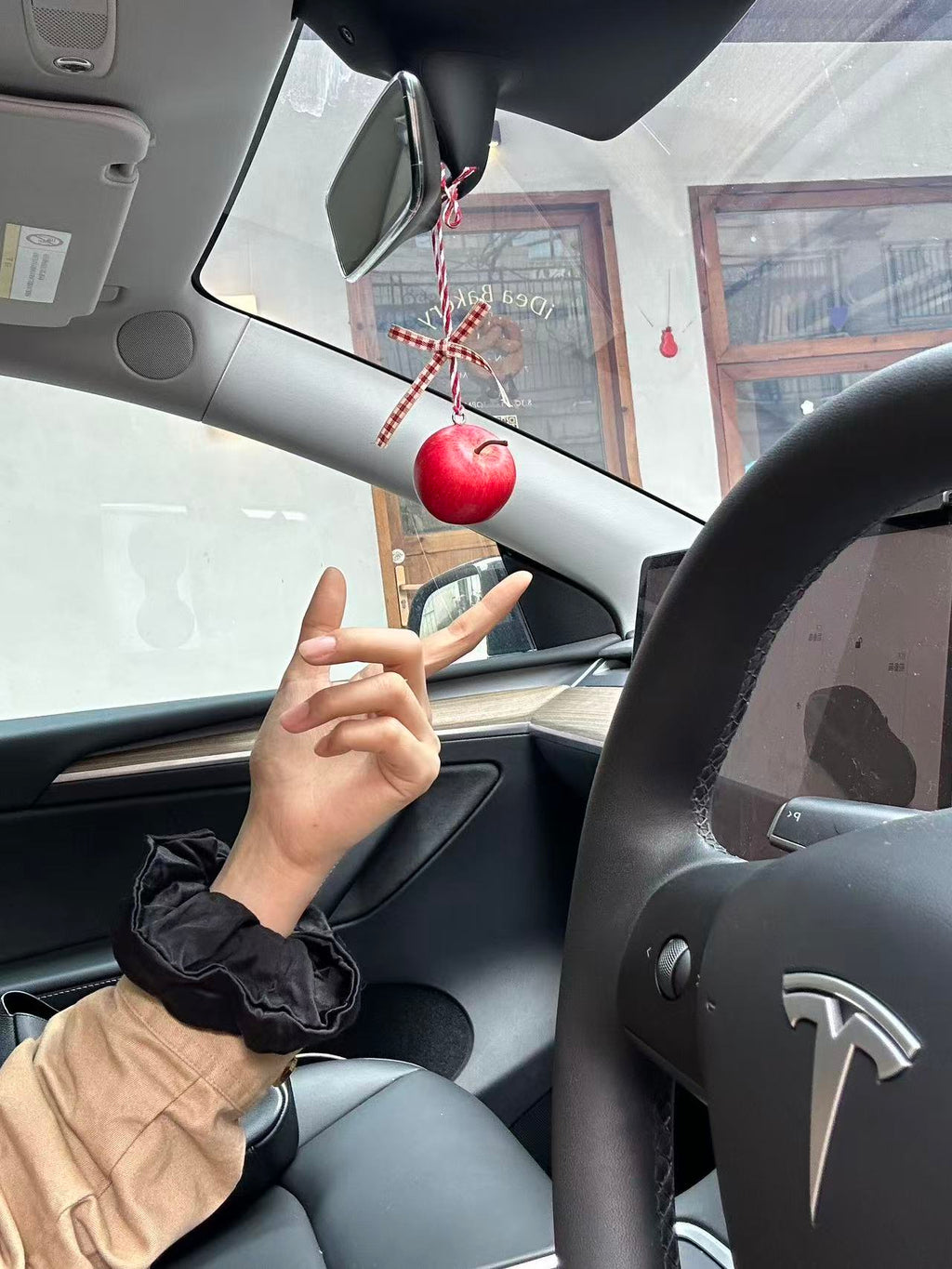 4 apples | Handmade Apple Pendant | Creative Car & Bag Charm | Unique Handmade Gift