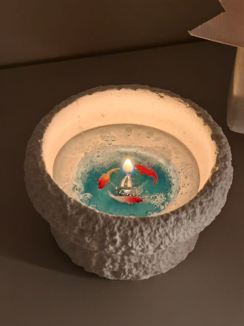 Koi Pond Candle