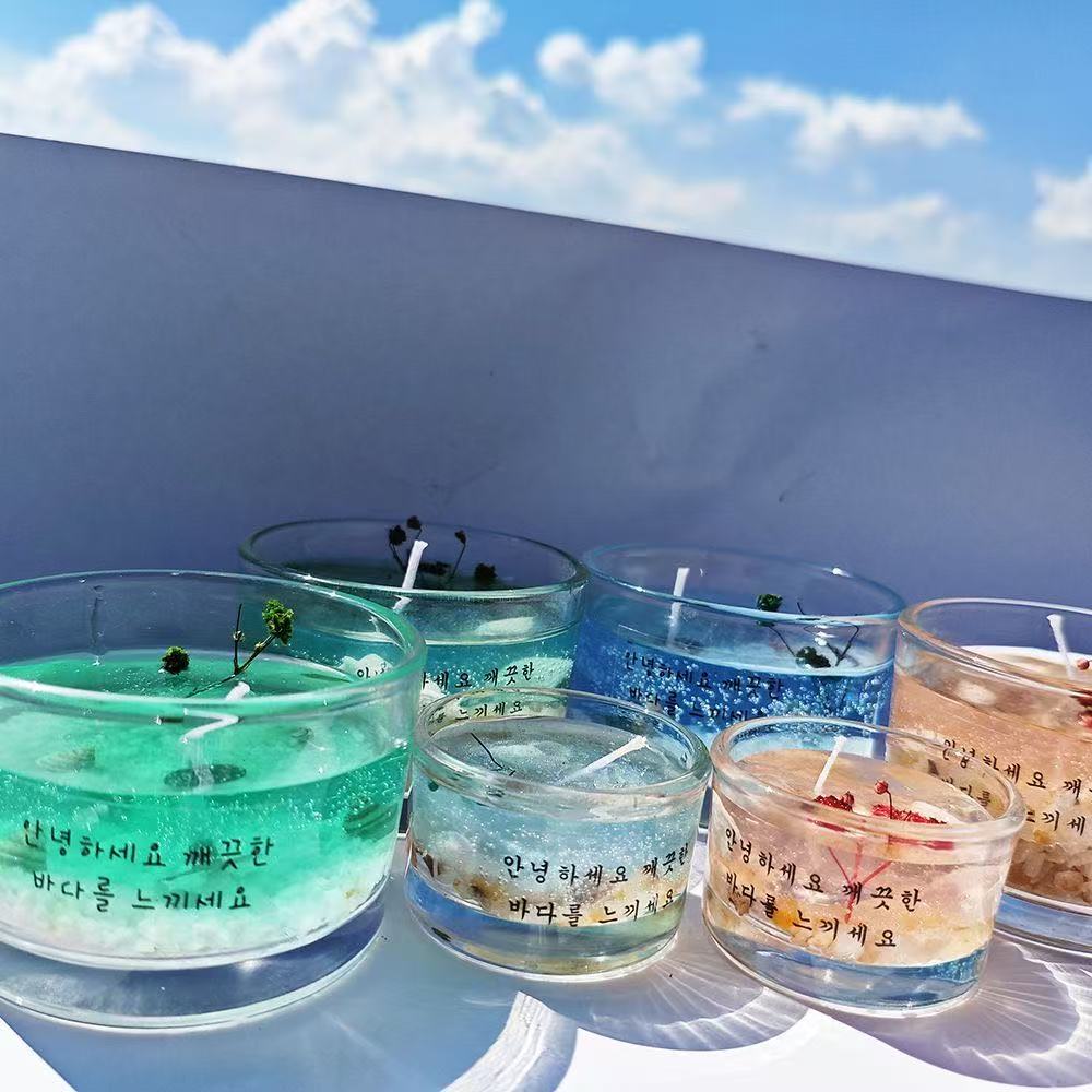 Ocean Healing Message Candle